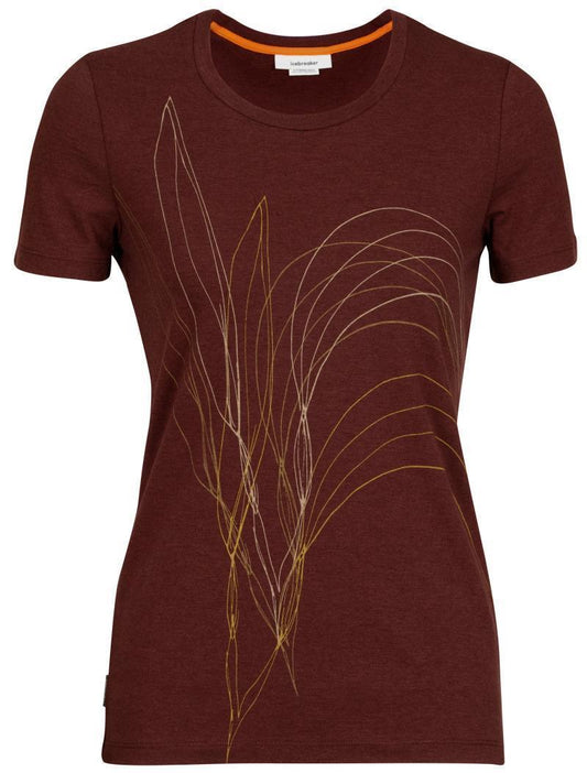Central Classic SS Tee - Leaf - Womens - espresso 1