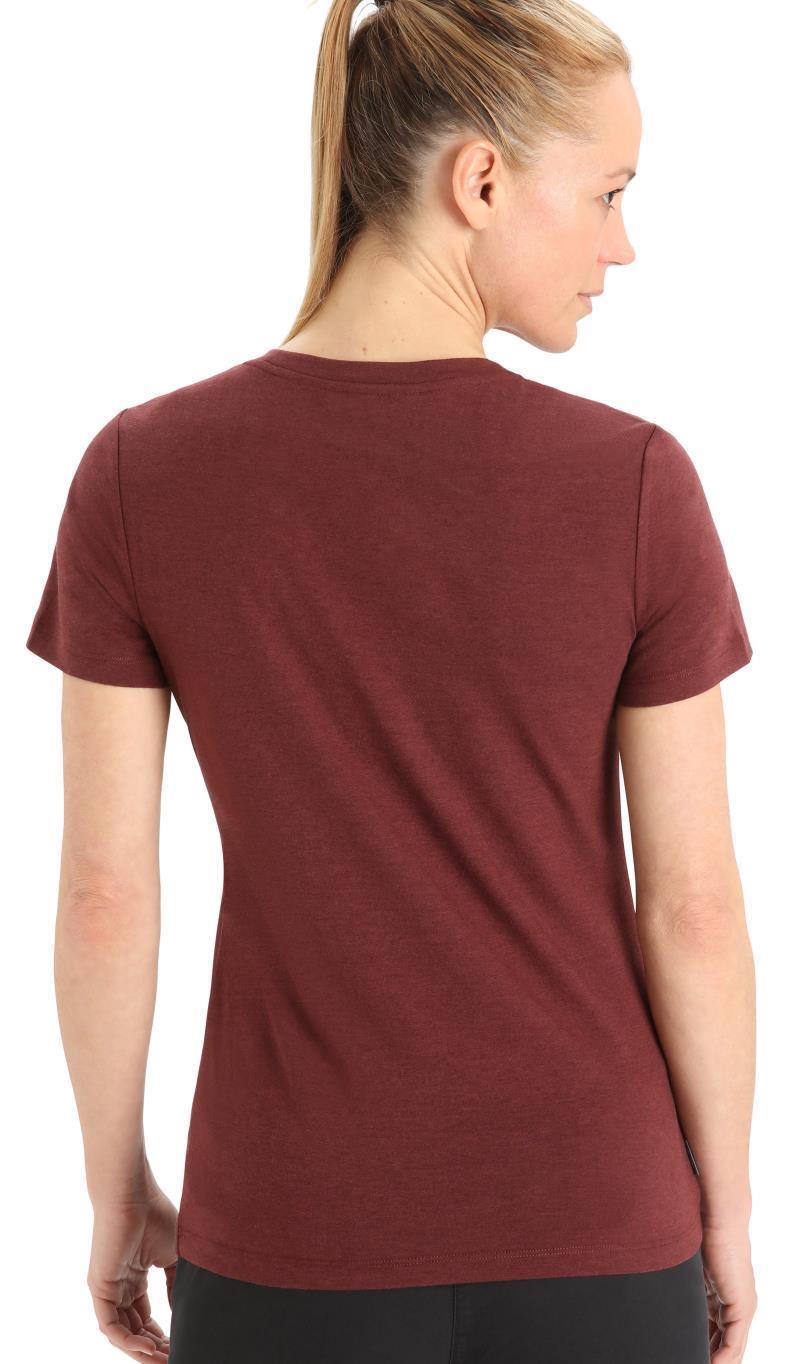 Central Classic SS Tee - Leaf - Womens - espresso 1
