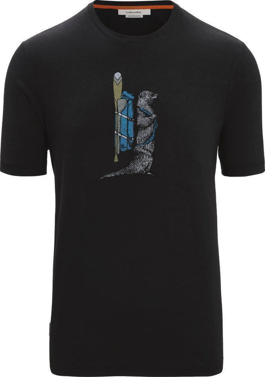 Central Classic SS Tee - Otter Paddle - Mens - black 1