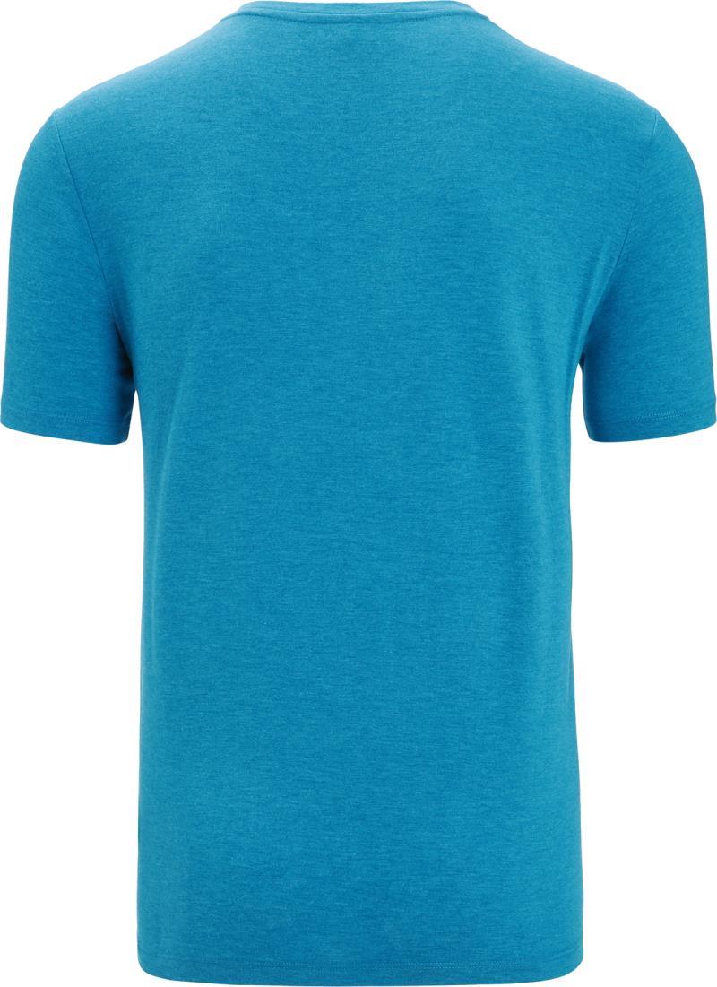 Central Classic SS Tee - St Anton - Mens - geo blue 1