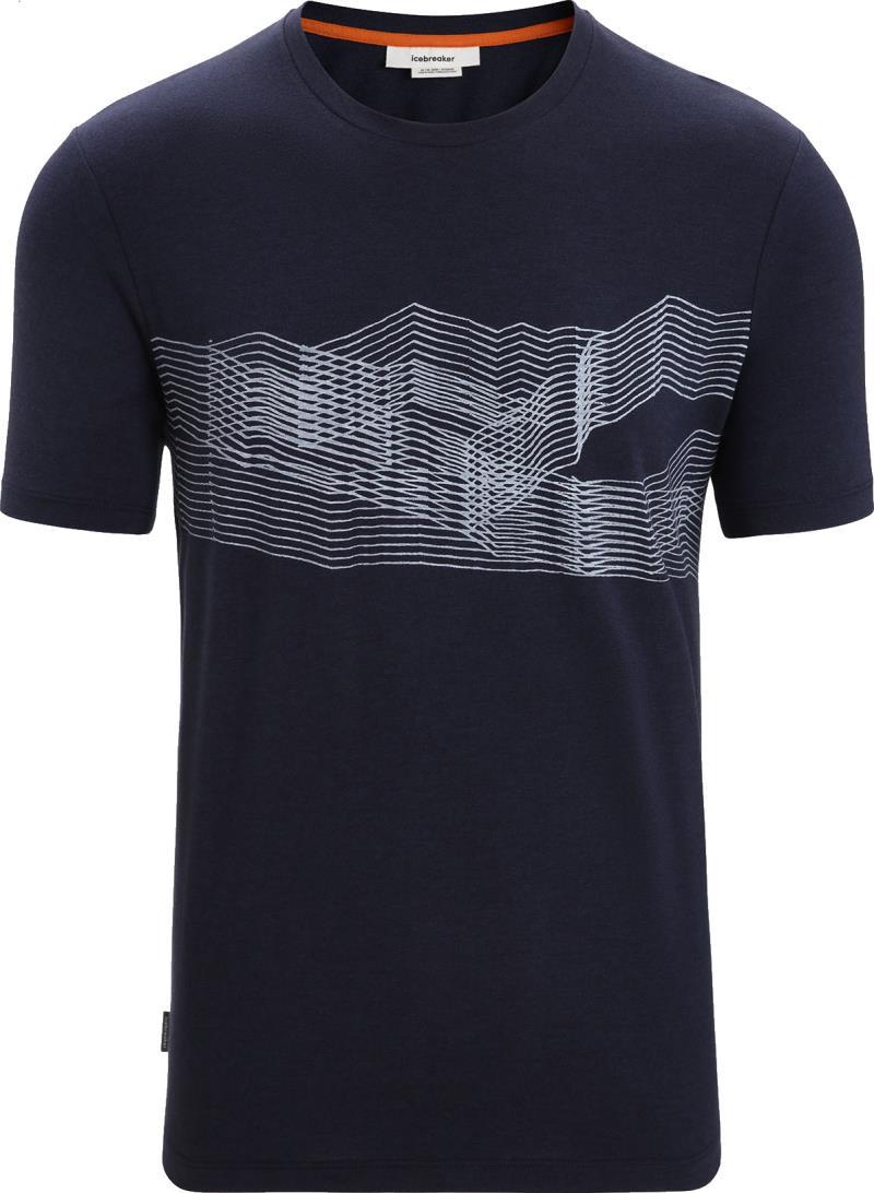 Central Classic SS Tee - St Anton - Mens - midnight navy #401 1