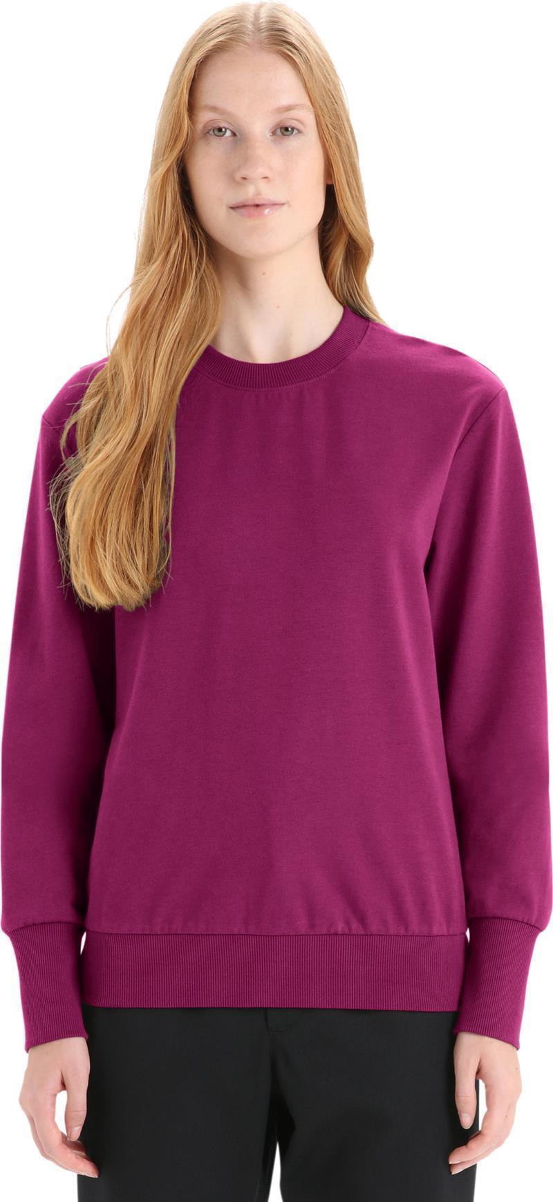 Central II LS Sweatshirt - Womens - Go Berry 2