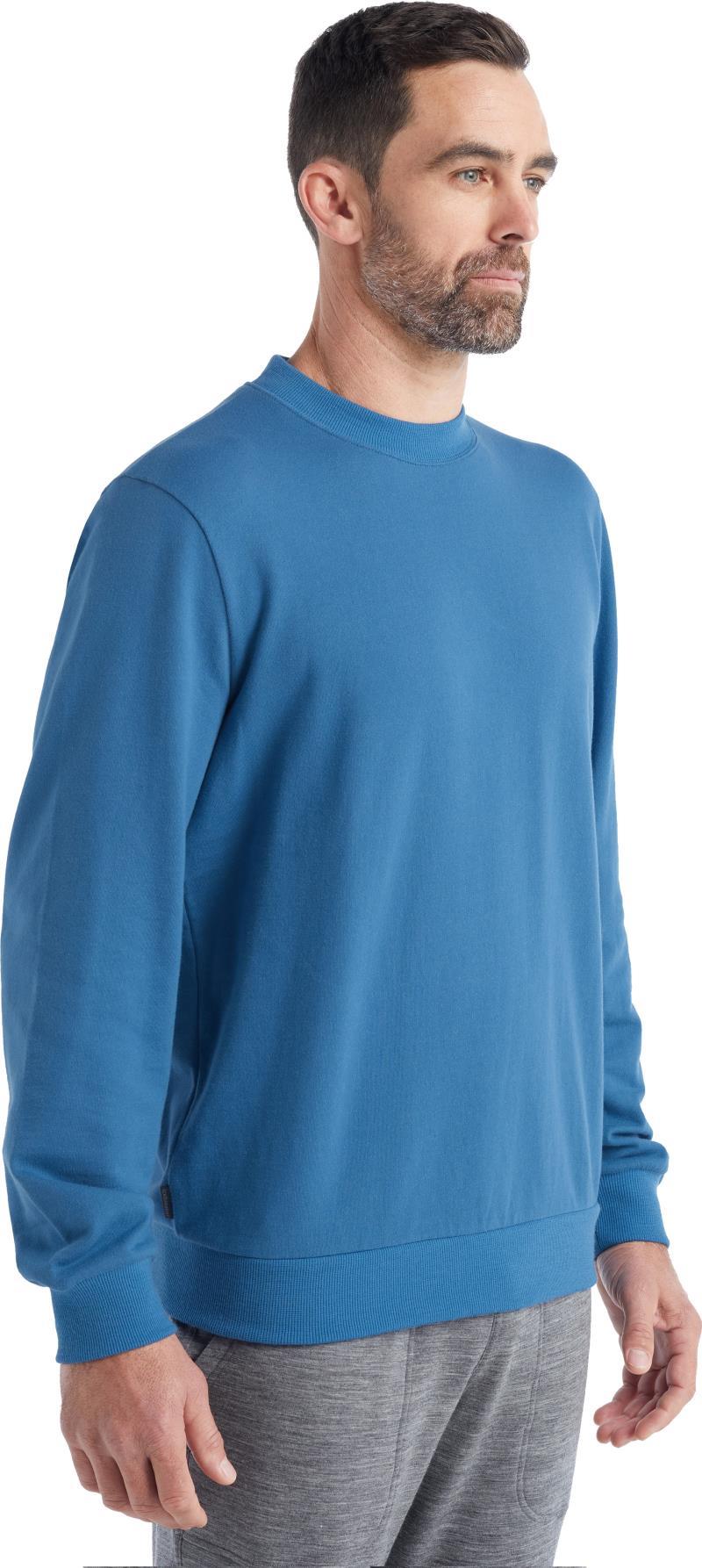 Central LS Sweatshirt - Mens - azul 1