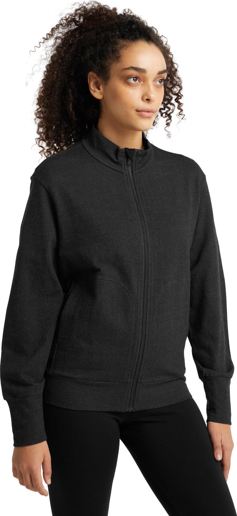 Central LS Zip - Womens - Black 2