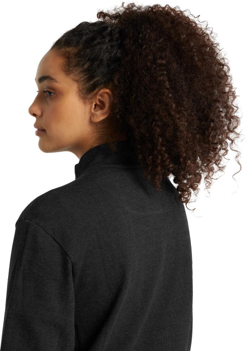 Central LS Zip - Womens - Black 4