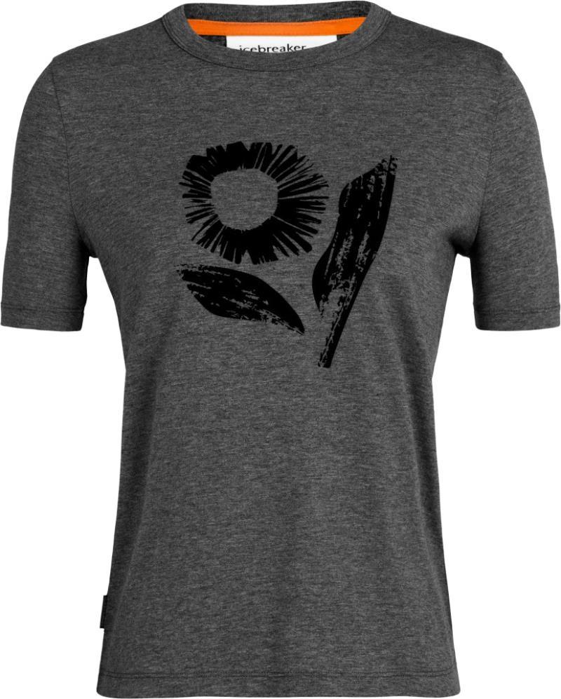 Central SS Tee - Flora Forms - Womens - gritstone heather 1