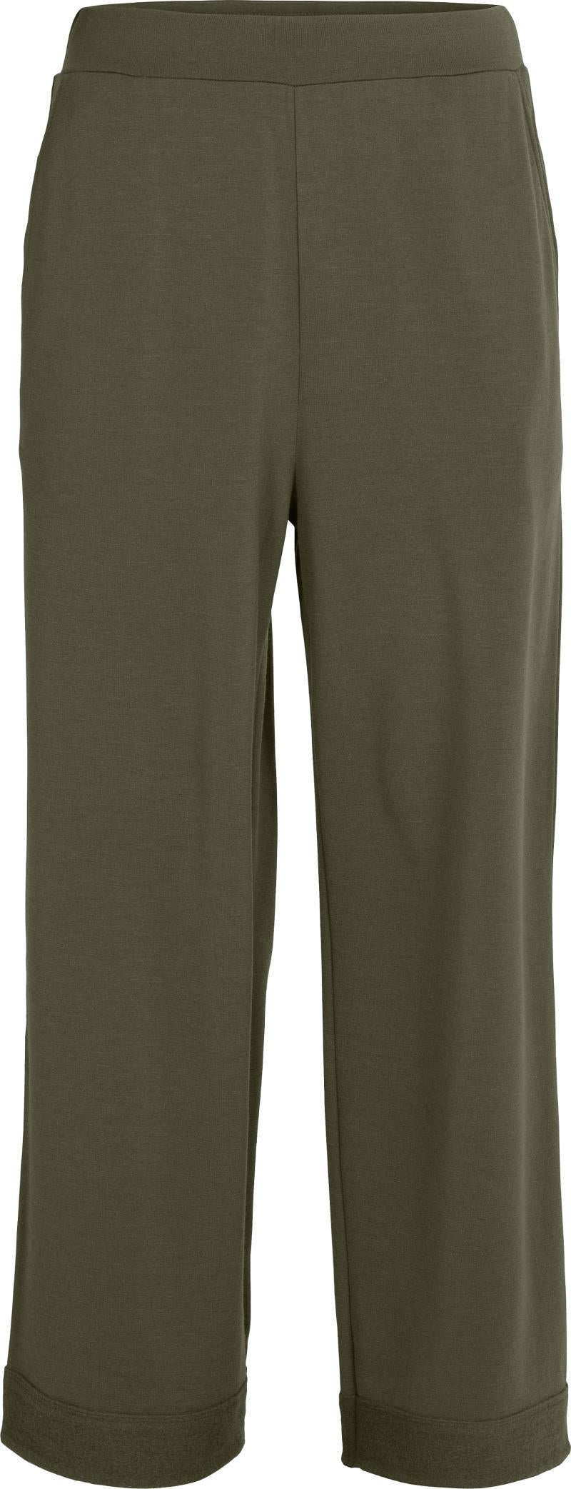 Dalston Wide Pants - Womens - loden 1