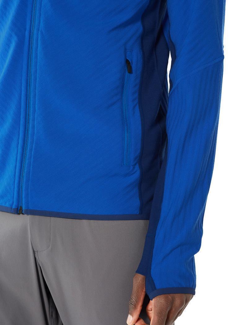 Descender LS Zip Hoodie - Mens - Lapis / Estate Blue 4