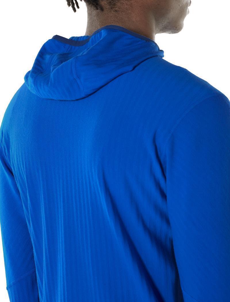 Descender LS Zip Hoodie - Mens - Lapis / Estate Blue 5