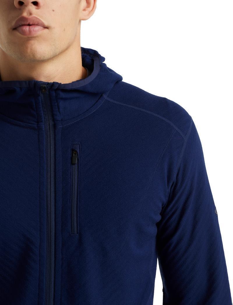 Descender LS Zip Hoodie - Mens - Royal Navy 5