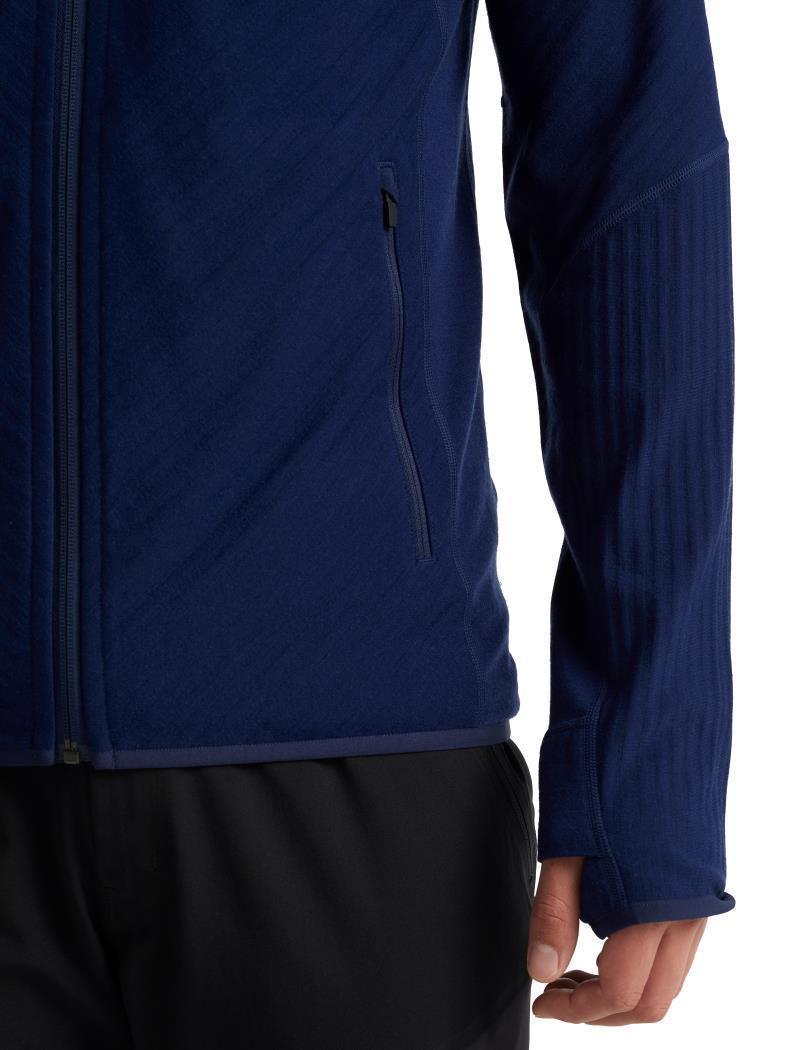 Descender LS Zip Hoodie - Mens - Royal Navy 6