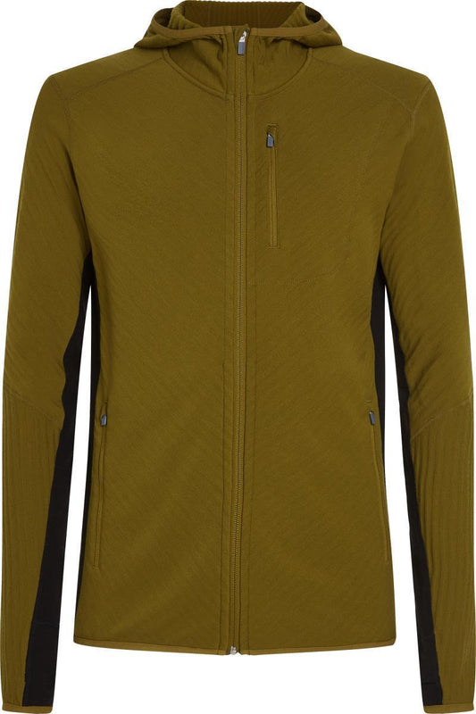 Descender LS Zip Hoodie - Mens - algae / black / cb 1