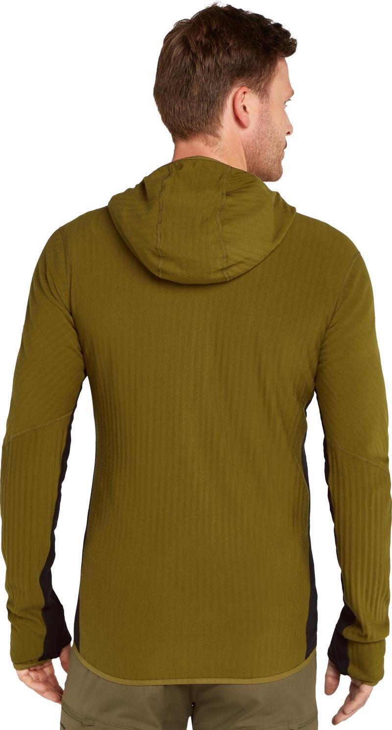 Descender LS Zip Hoodie - Mens - algae / black / cb 1