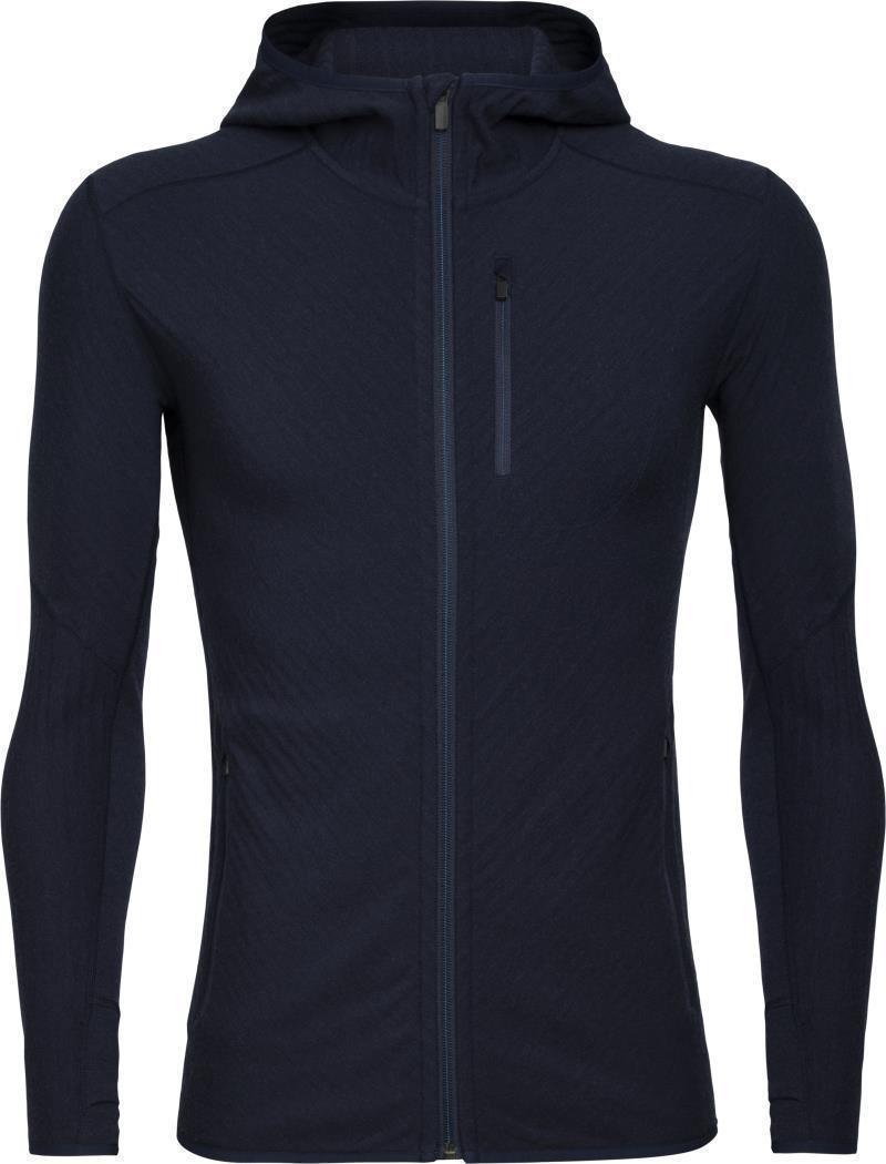 Descender LS Zip Hoodie - Mens - midnight navy 1