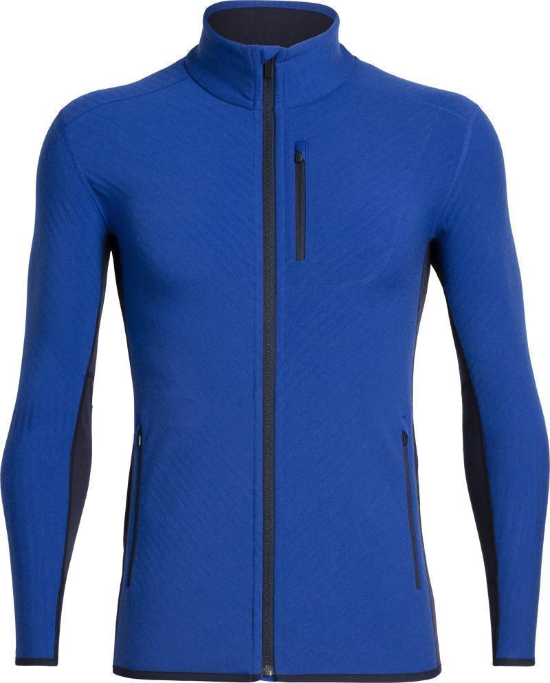 Descender LS Zip - Mens - Surf / Midnight Navy 1