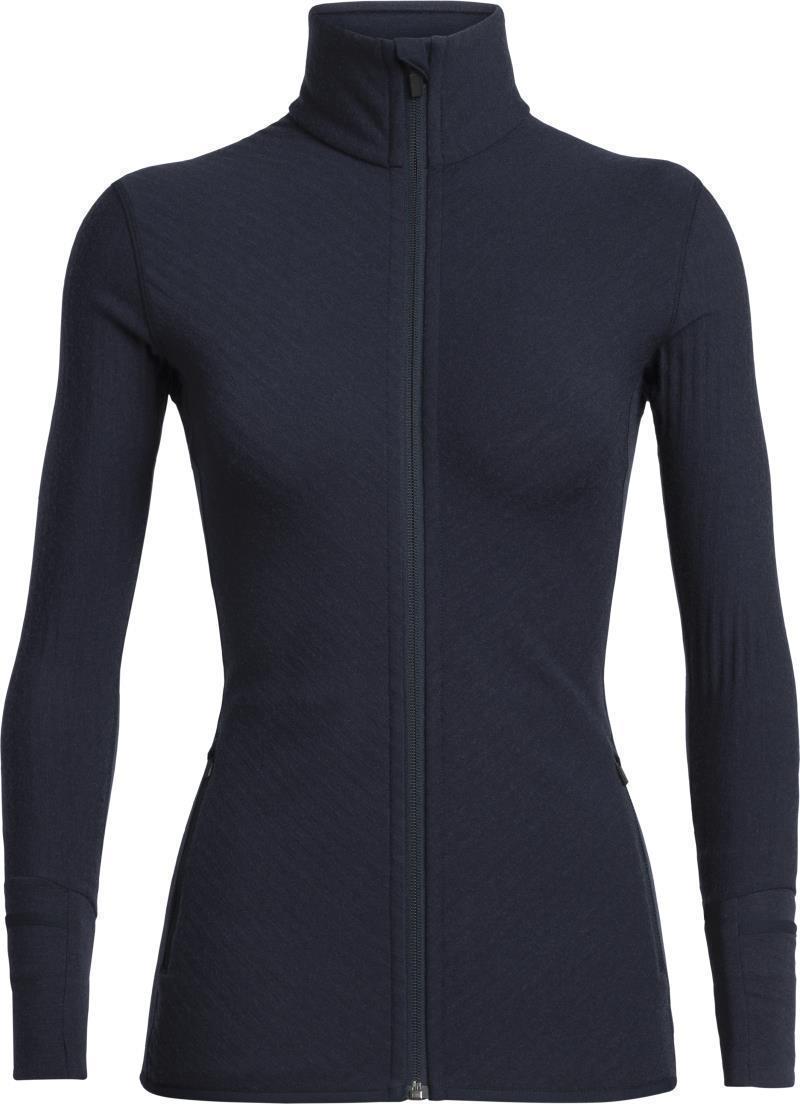 Descender LS Zip - Womens - Midnight Navy 1