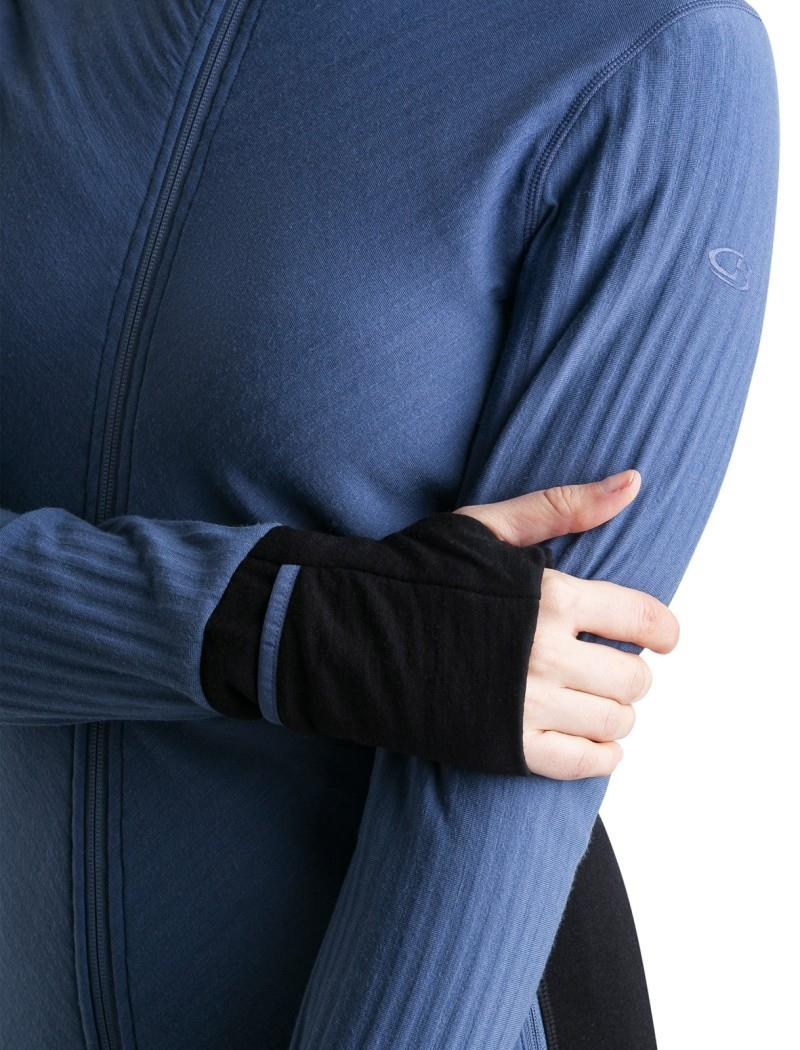 Descender LS Zip - Womens - dawn / black / cb 1
