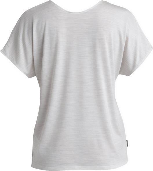 Drayden Reversible SS Top - Womens - Ecru Heather 2