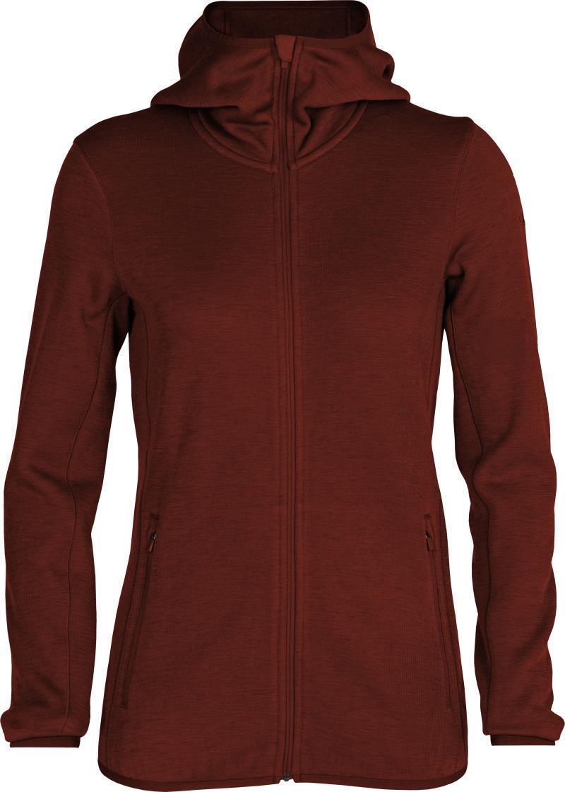 Elemental LS Zip Hood - Womens - Espresso 1