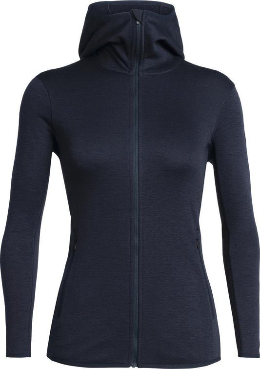 Elemental LS Zip Hood - Womens - Midnight Navy 1