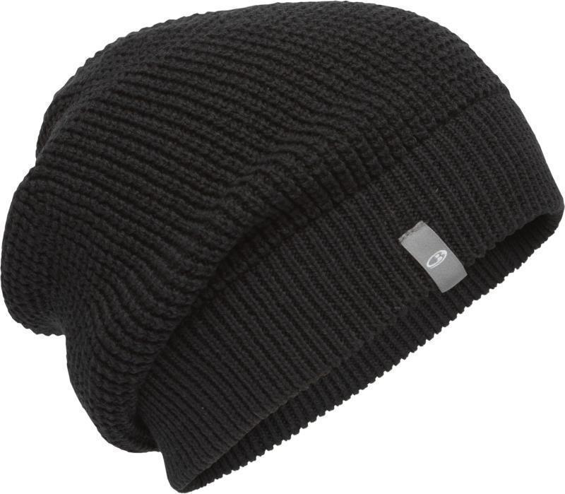 Feadan Slouch Beanie - Black 1