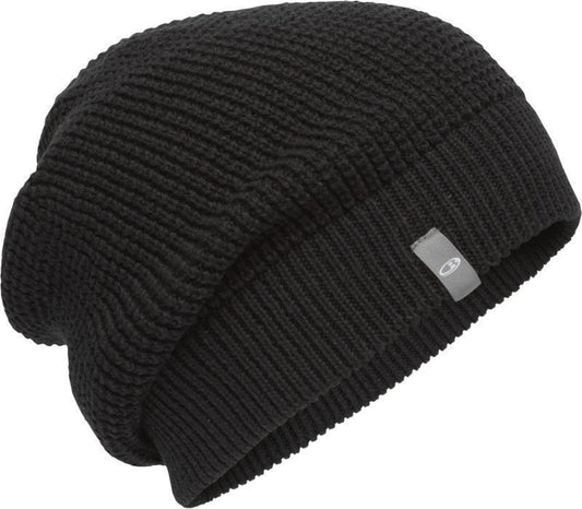Feadan Slouch Beanie - Black 1