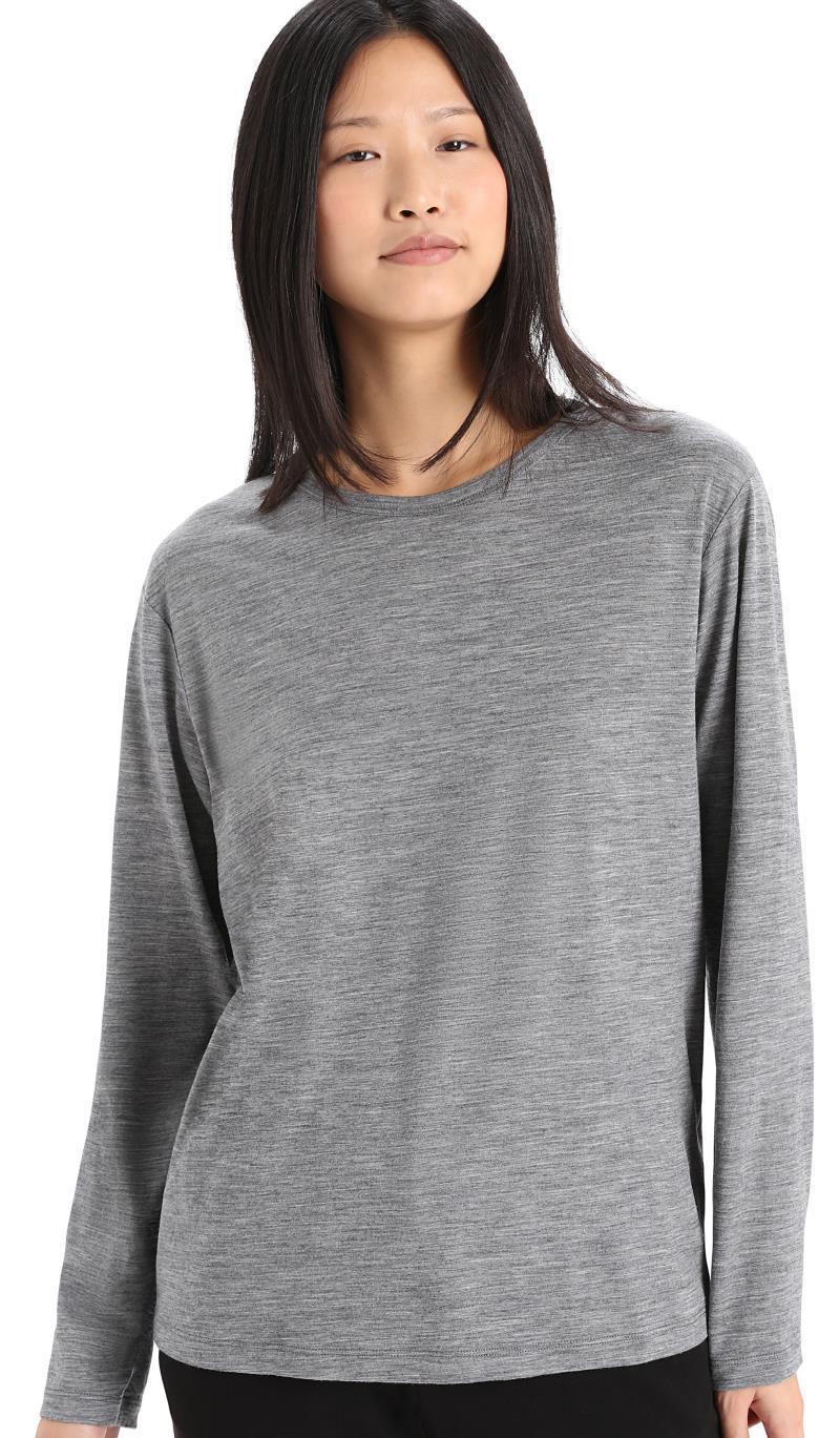 Granary LS Tee - Womens - Gritstone Heather 2