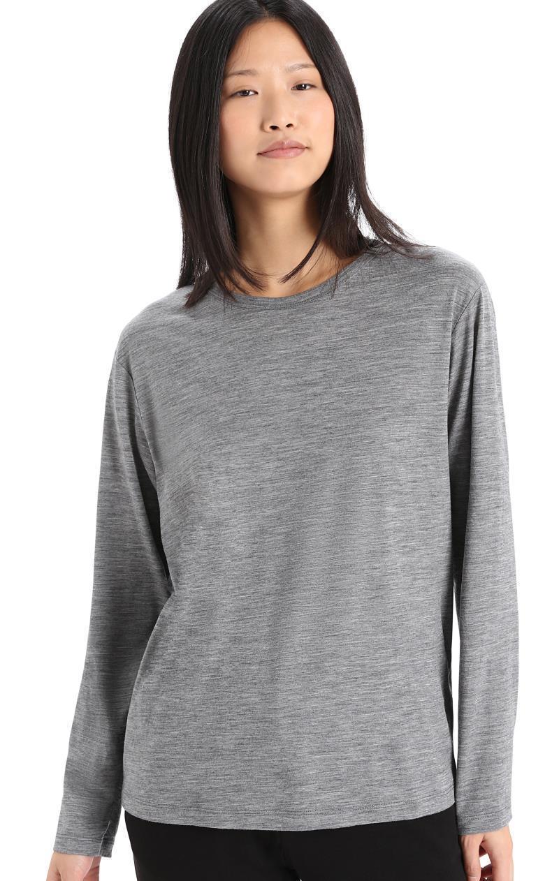 Granary LS Tee - Womens - Gritstone Heather 3