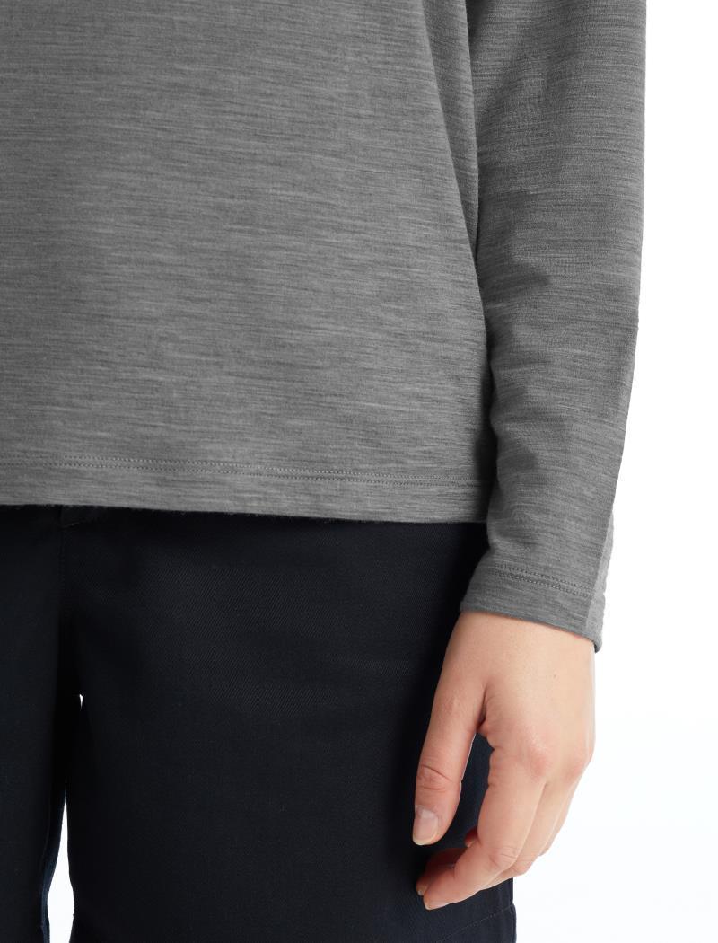 Granary LS Tee - Womens - Metro Heather 6