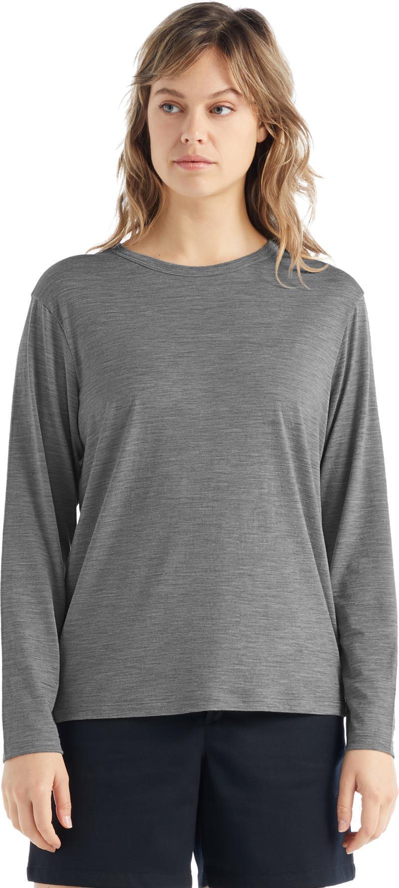 Granary LS Tee - Womens - Metro Heather 2