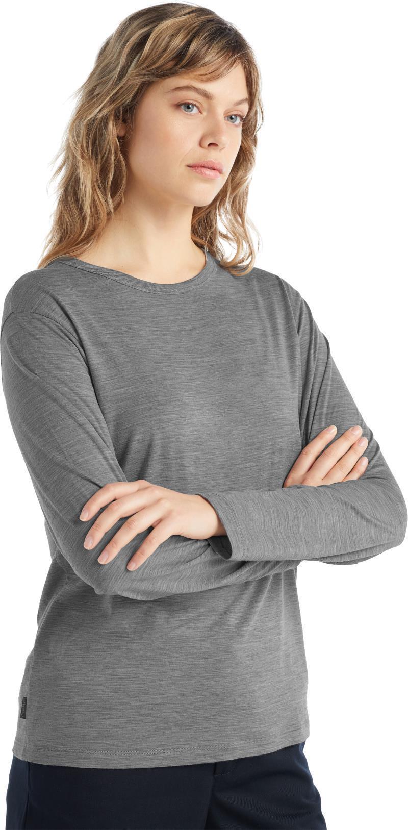 Granary LS Tee - Womens - Metro Heather 4