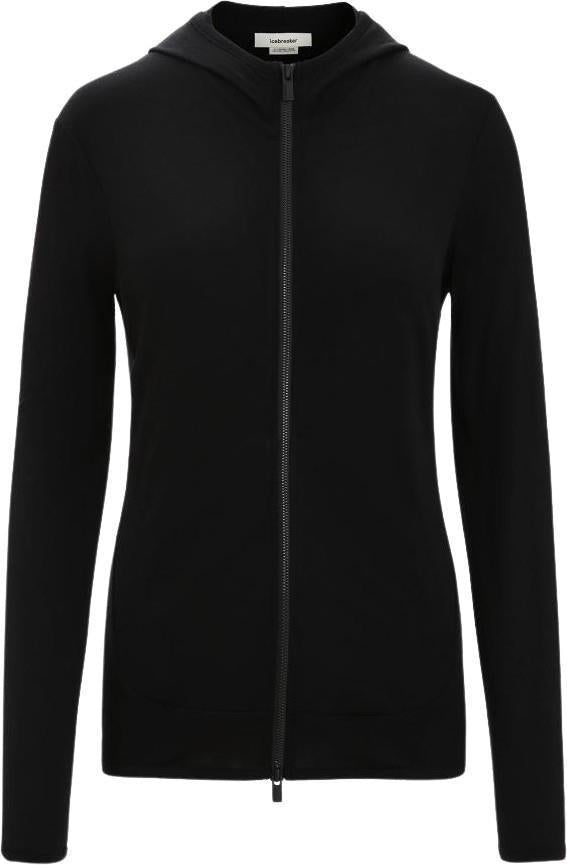 Granary LS Zip Hoodie - Womens - black 1
