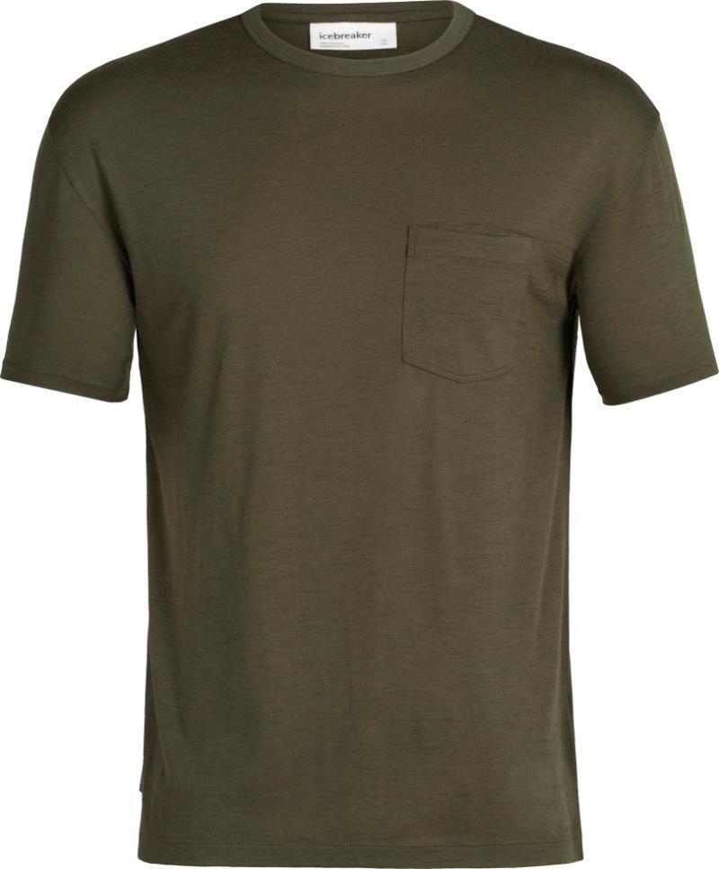 Granary SS Pocket Tee - Mens - loden 1
