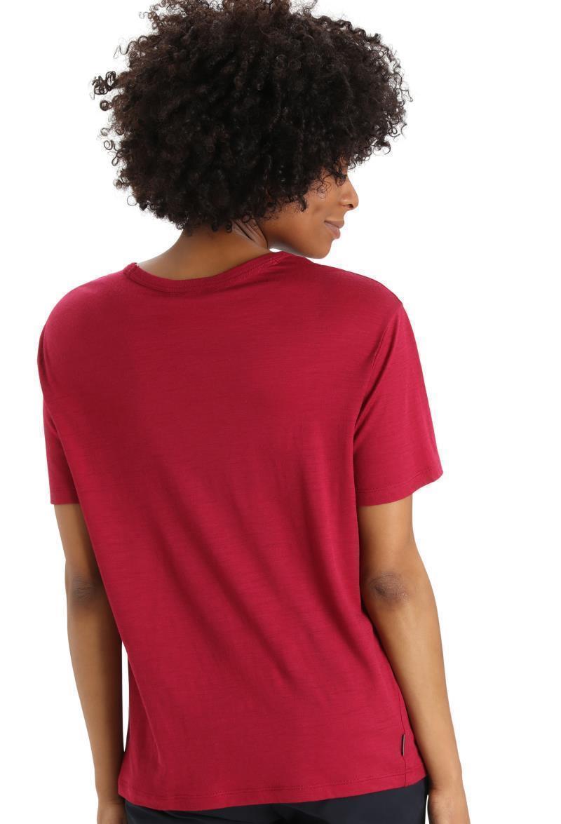 Granary SS Tee - Womens - Cherry 3