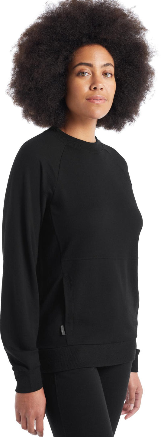 Helliers Terry LS Sweatshirt - Womens - black 1