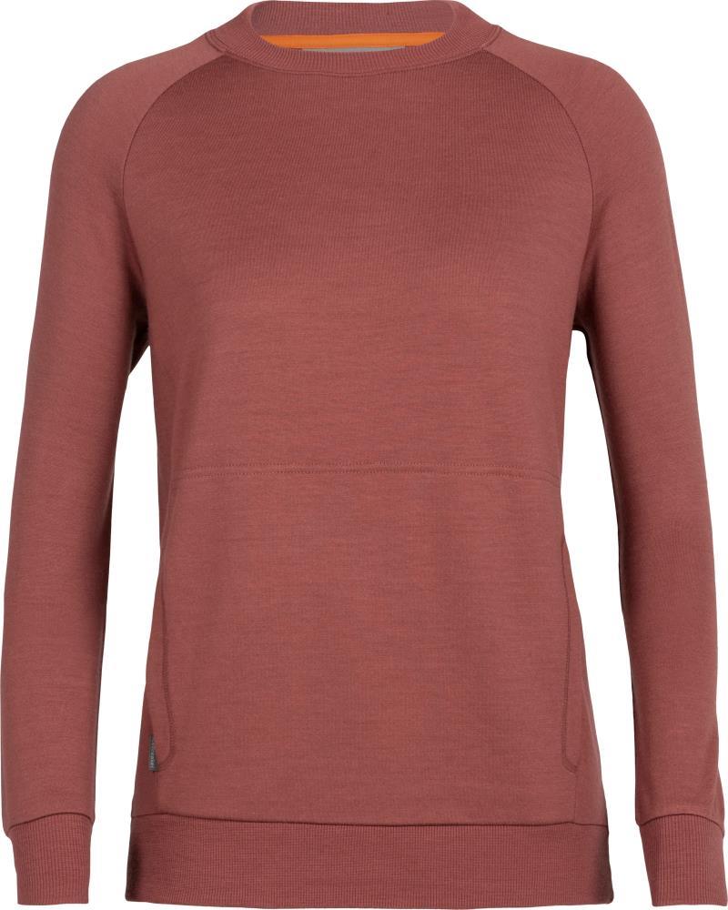 Helliers Terry LS Sweatshirt - Womens - grape 1