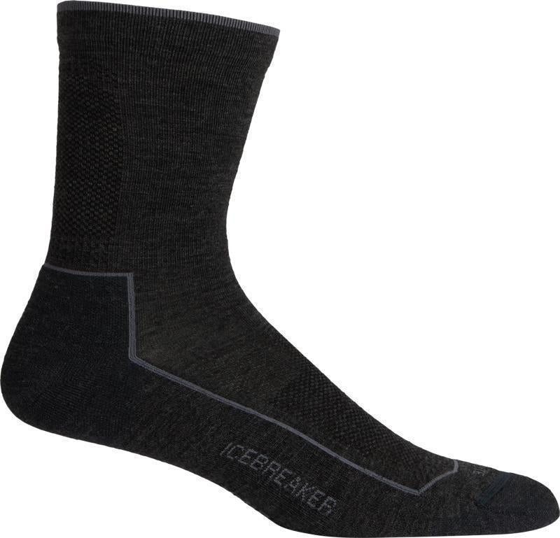 Hike 3Q Crew Socks - Cool-Lite - Mens - Jet Heather 1