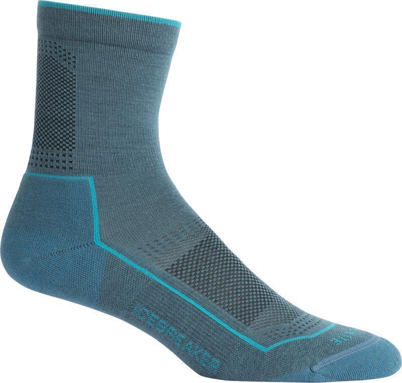 Hike 3Q Crew Socks - Cool-Lite - Womens - Blue Spruce 1