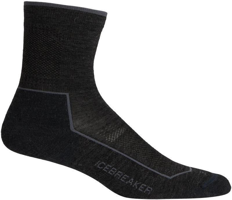 Hike 3Q Crew Socks - Cool-Lite - Womens - Jet Heather / Timberwolf 1