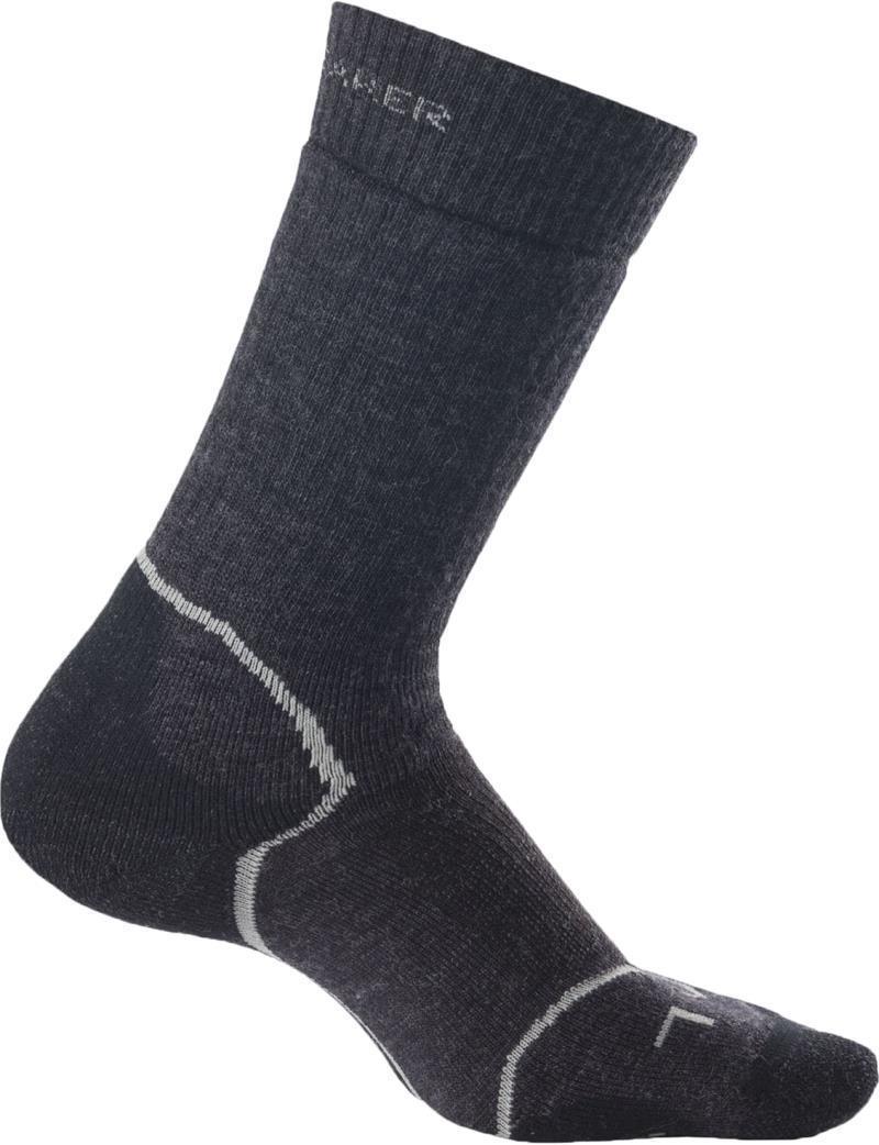 Hike+ Crew Merino Socks - Medium - Womens - Jet Heather 1