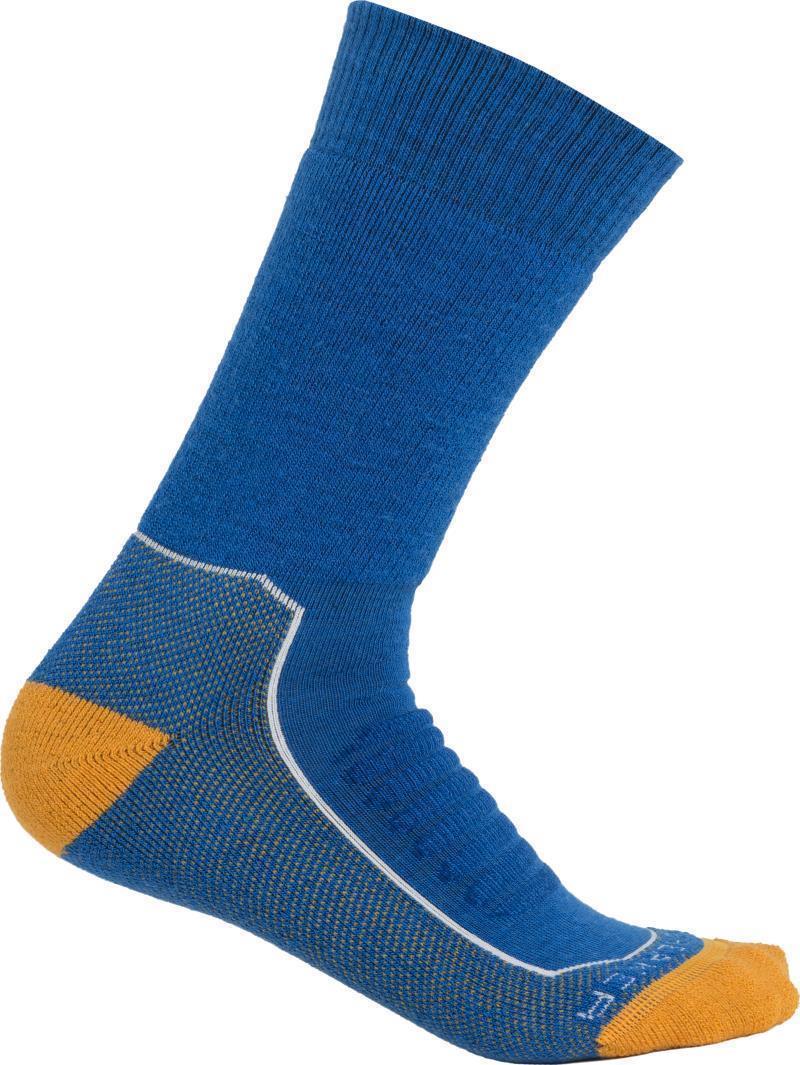 Hike+ Crew Socks - Heavy - Mens - Lazurite / Snow / Solar 1