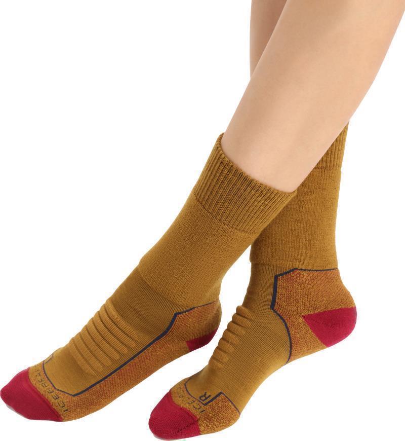 Hike+ Crew Socks - Heavy - Womens - Clove / Cherry / Royal Navy 2