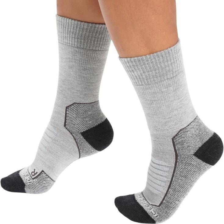 Hike+ Crew Socks - Heavy - Womens - blizzard heather 1