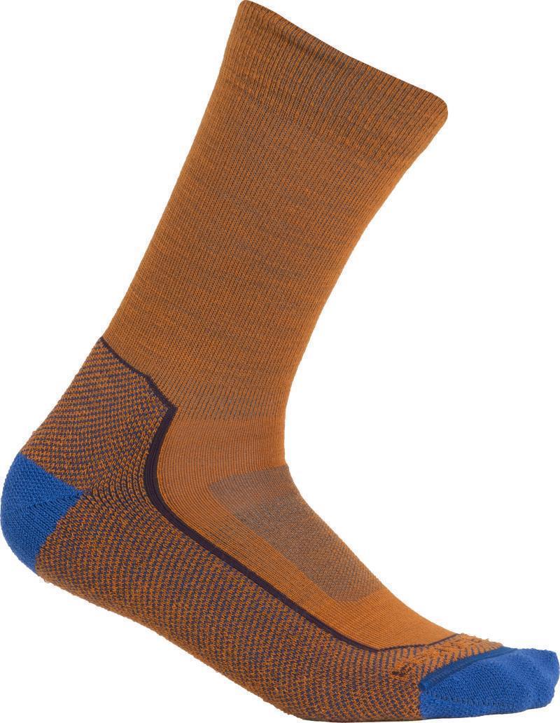 Hike+ Crew Socks - Light - Mens - Earth / Nightshade / Lazurite 1