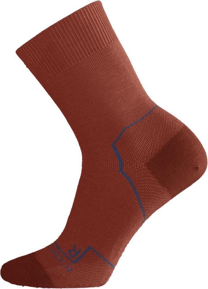 Hike+ Crew Socks - Light - Mens - Ember / Kyanite / Molten 1