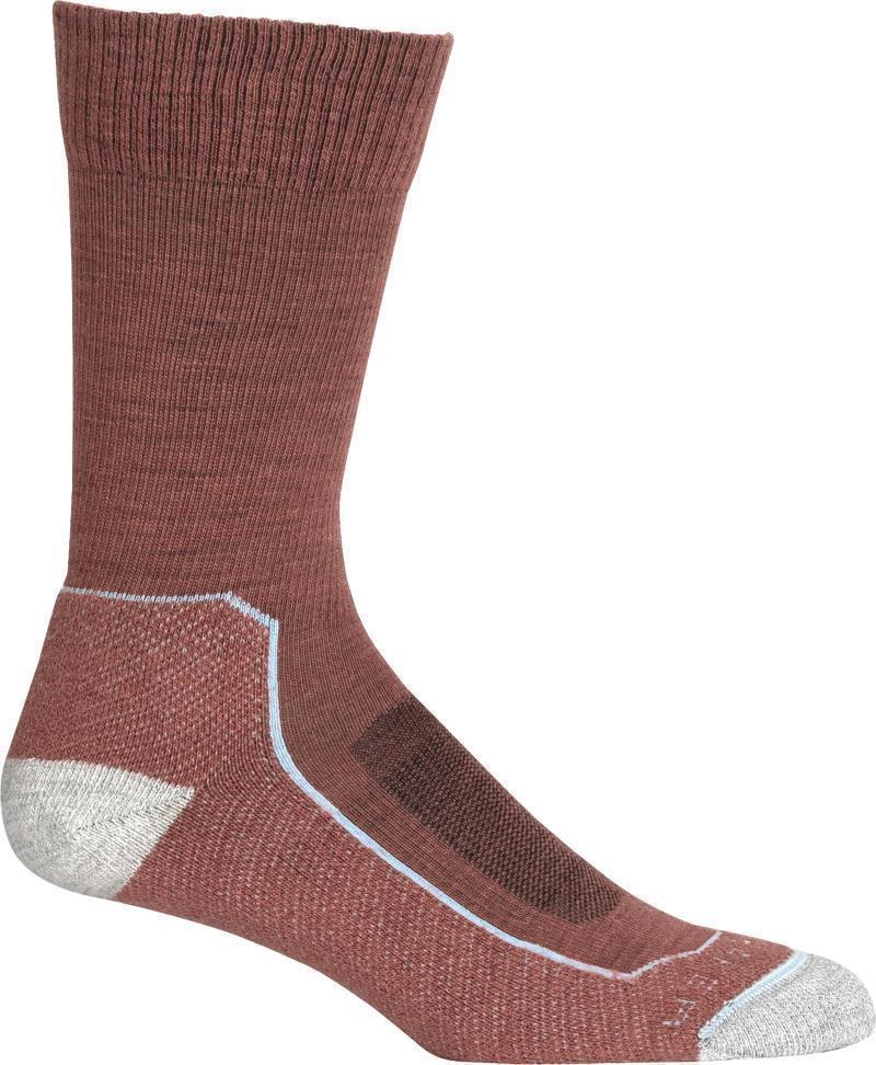Hike+ Crew Socks - Light - Mens - Grape / Haze / Blizzard Heather 1
