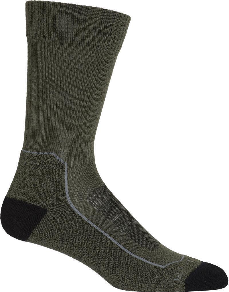 Hike+ Crew Socks - Light - Mens - Loden / Black / Gritstone Heather 1