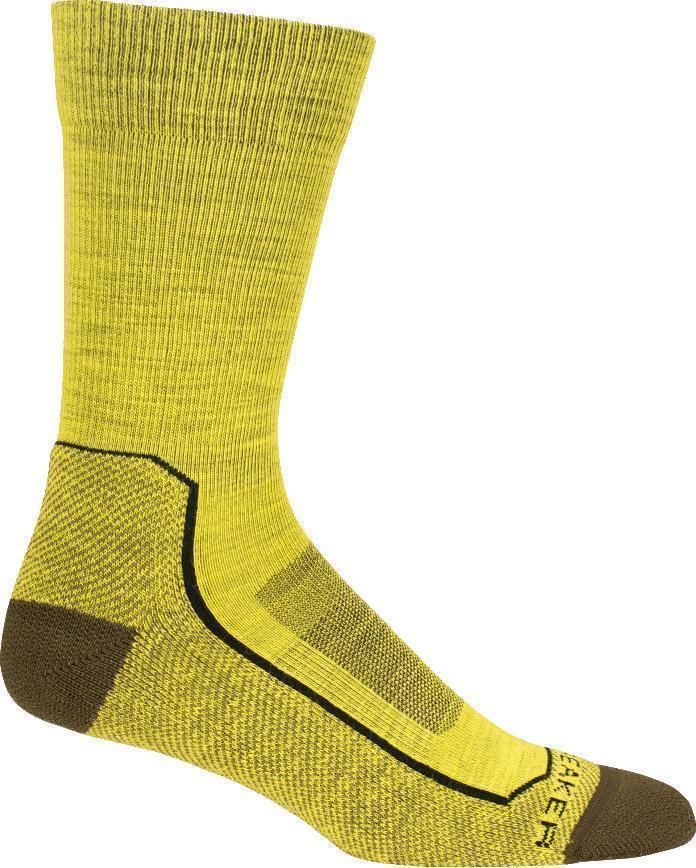 Hike+ Crew Socks - Light - Mens - Shine / Loden / Black 1