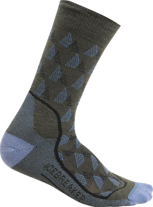 Hike+ Crew Socks - Light - Mens - loden / kyanite / graphite 1