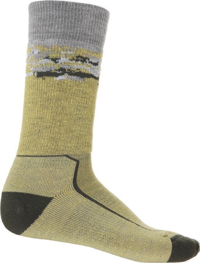 Hike+ Crew Socks - Medium - Sedimentary - Mens - Summer / Loden 1